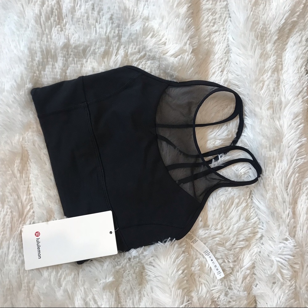 NWT- Lululemon clip in long line bra - Picture 3 of 6